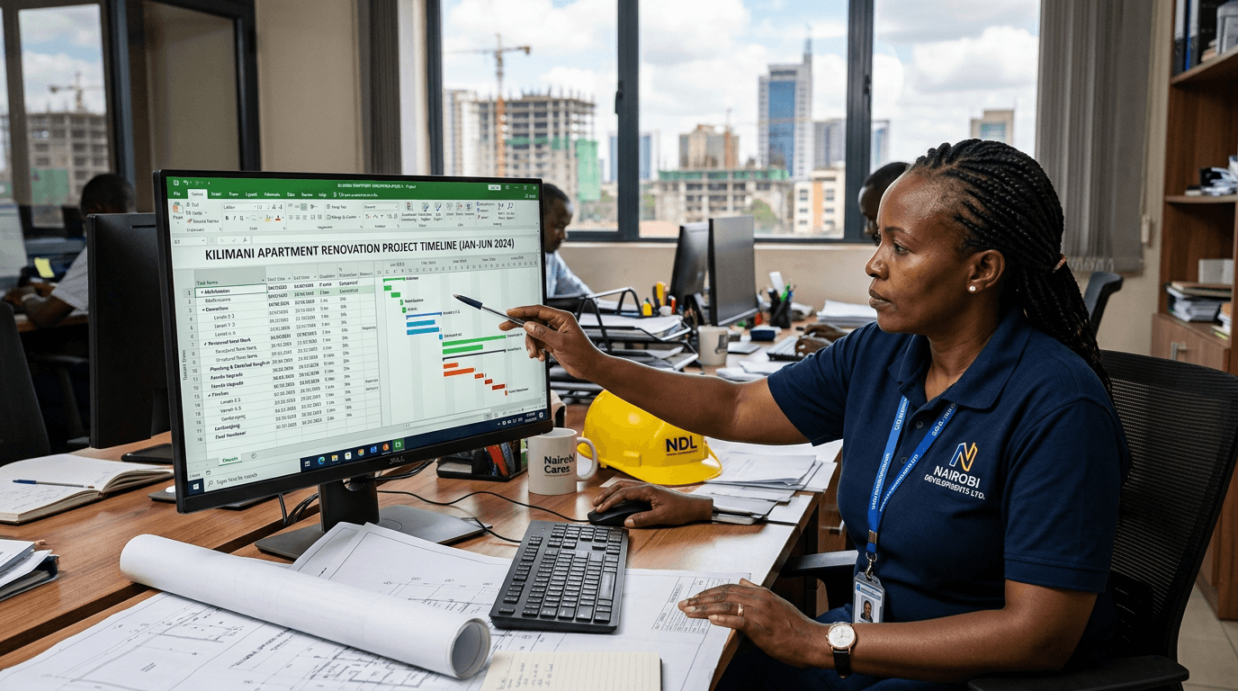 Tasks & Projects — Kenyan property management